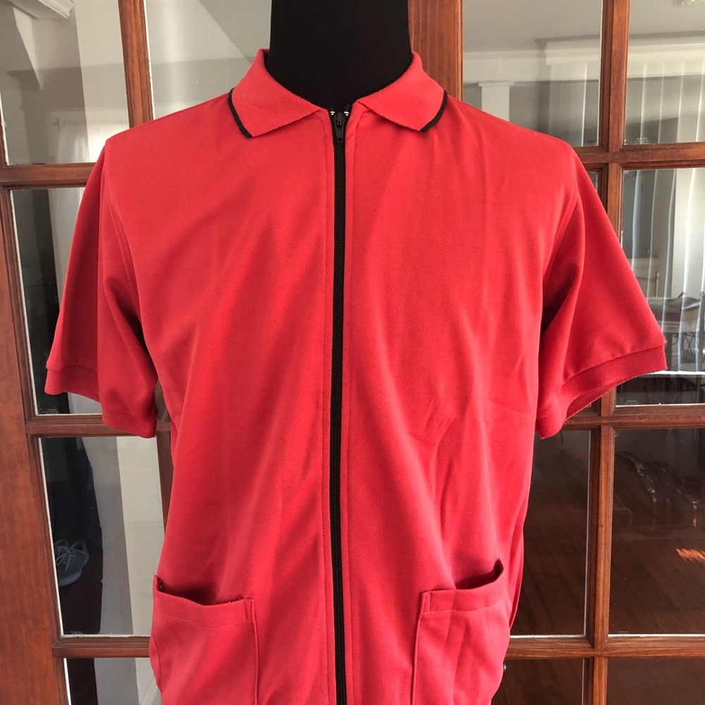 Vintage 1990’s Zipper Shirt Active Joe